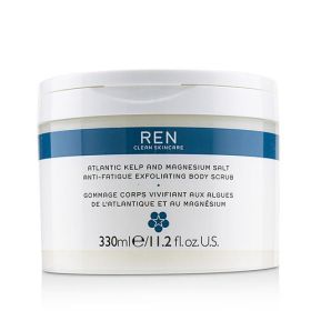 Ren by Ren Atlantic Kelp And Magnesium Salt Anti-Fatigue Exfoliating Body Scrub --330ml/11.2oz