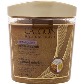 CALGON AGELESS by Calgon EXFOLIATING MINERAL SCRUB 24 OZ