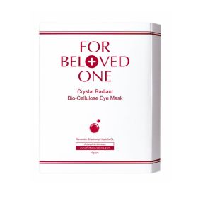 FOR BELOVED ONE - Crystal Radiant Bio-Cellulose Eye Mask A0CEM0401 4pairs